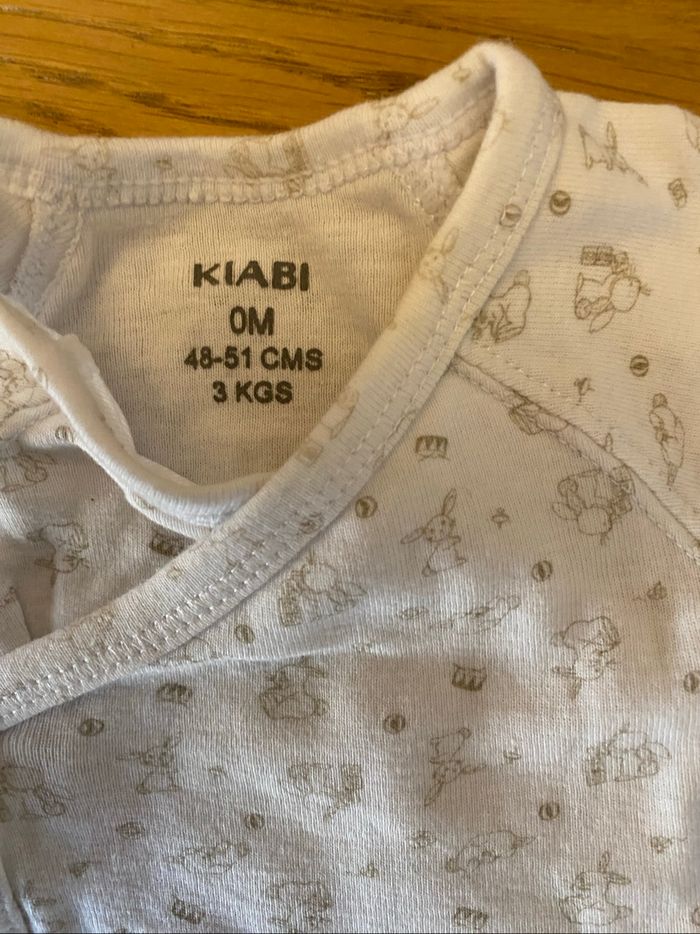 Kiabi Lot de 2 bodies lapin et souris Taille Naissance - photo numéro 5