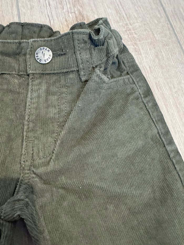 Pantalon velours kaki - photo numéro 3