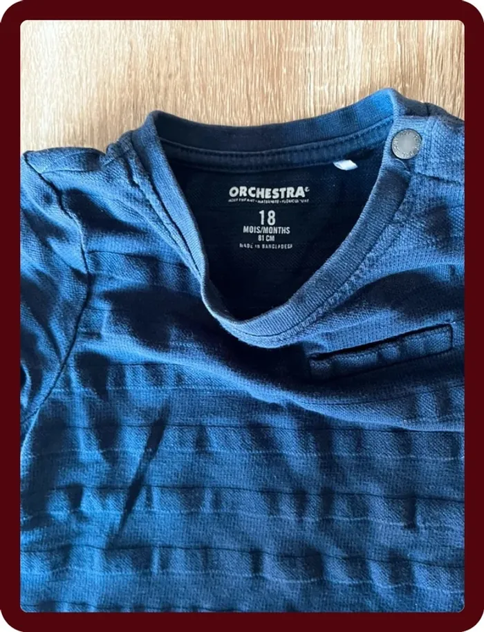 TEE shirt bleu - photo numéro 2
