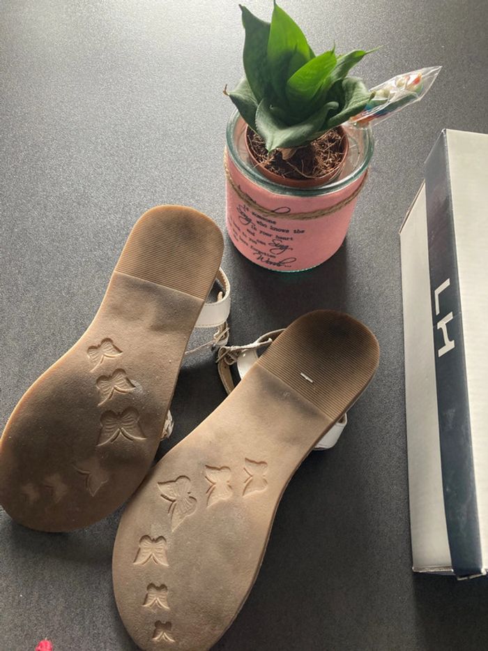 Sandales chaussures fille enfant 35 - photo numéro 3