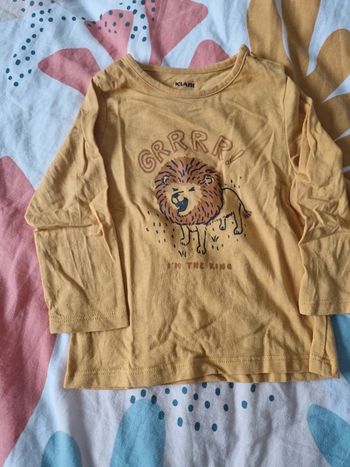 Tee shirt kiabi 12 mois