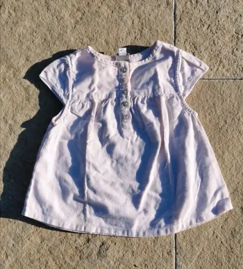Tee-shirt en lin et coton cyrillus 24 mois