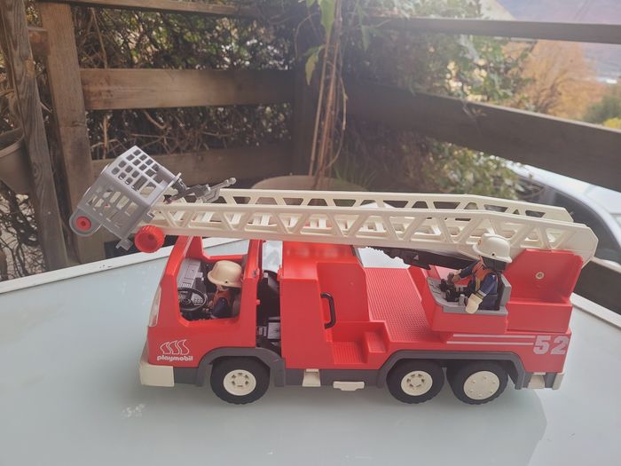 Gros lot Playmobil Pompier 🚁 Hélicoptère, bateau, voiturette et camion 🚒 - photo numéro 9