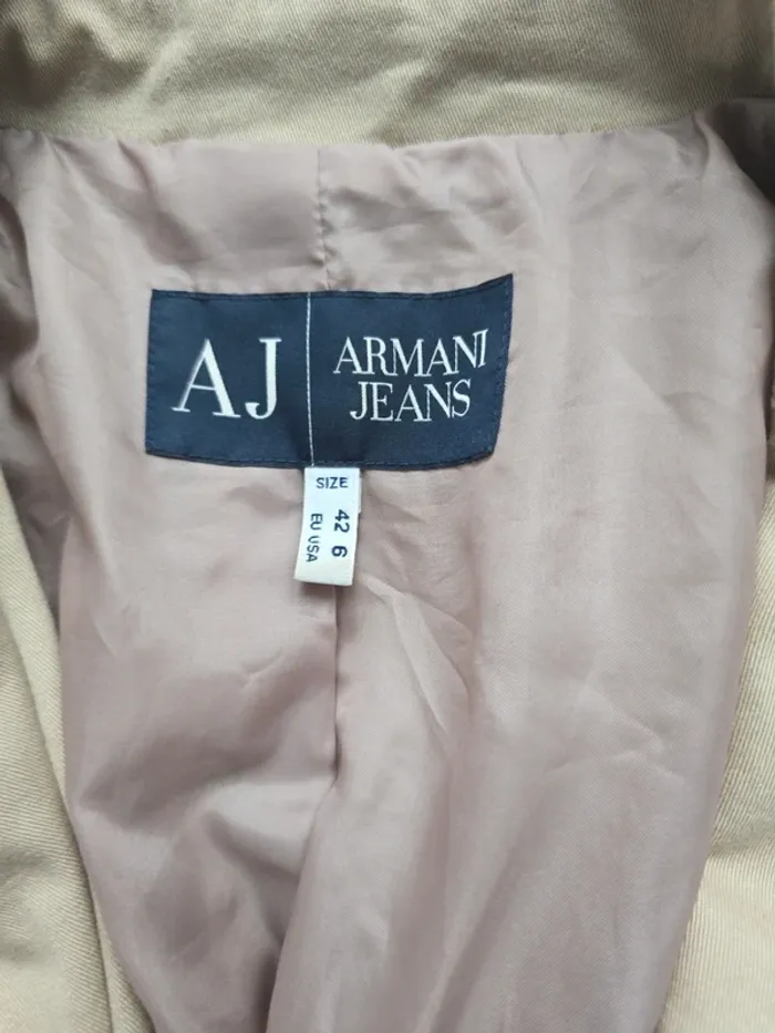Veste Armani jeans t42 - photo numéro 3