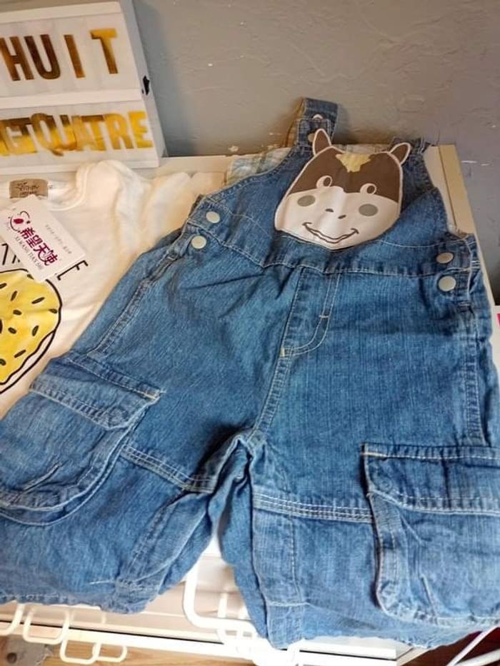 Lot salopettes 18/24mois garçon - photo numéro 4