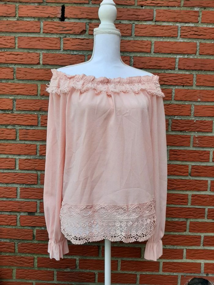 Blouse épaules dénudées