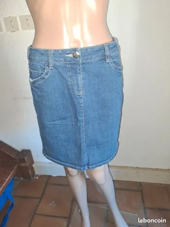 Jupe en jean taille 36 femme 