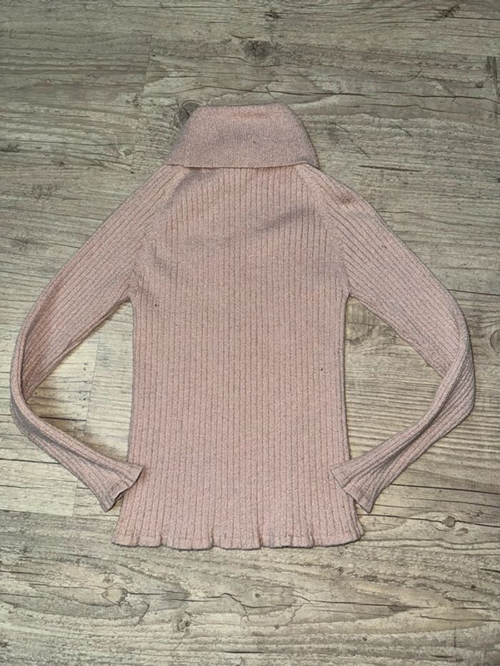 Pull fin col roulé 8ans TAO TBE - photo numéro 4