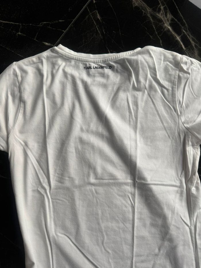 T shirt Karl Lagarfeld 14 ans - photo numéro 2