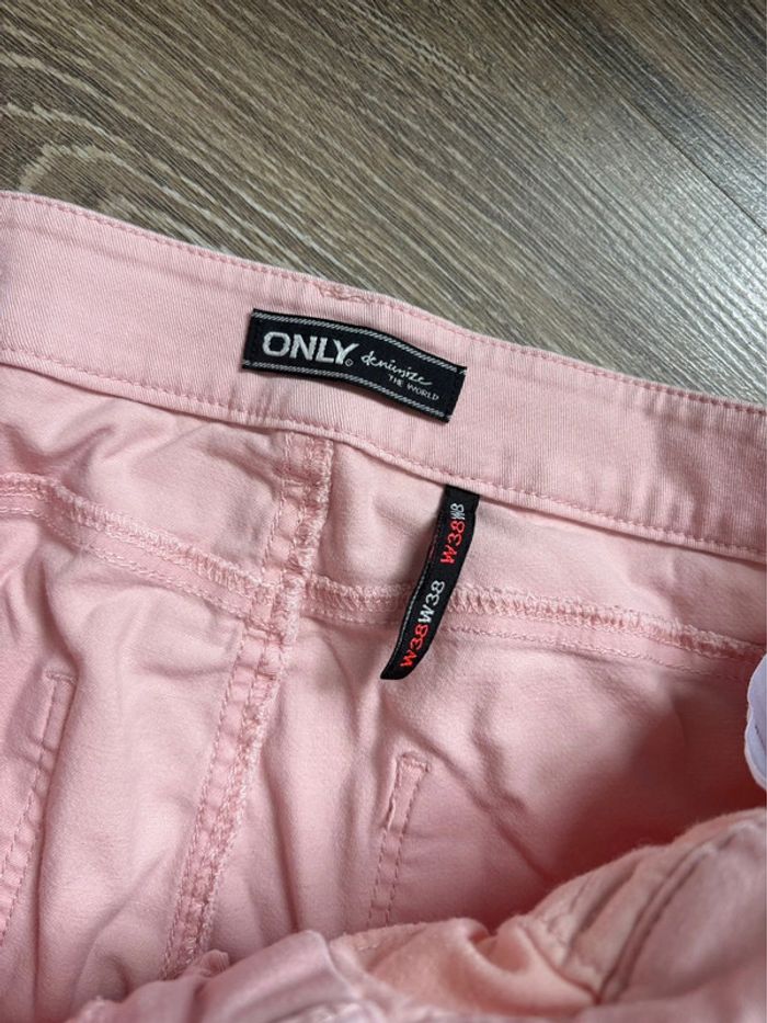 Pantalon Only - rose pale - taille 38/M - en très bon état - photo numéro 4