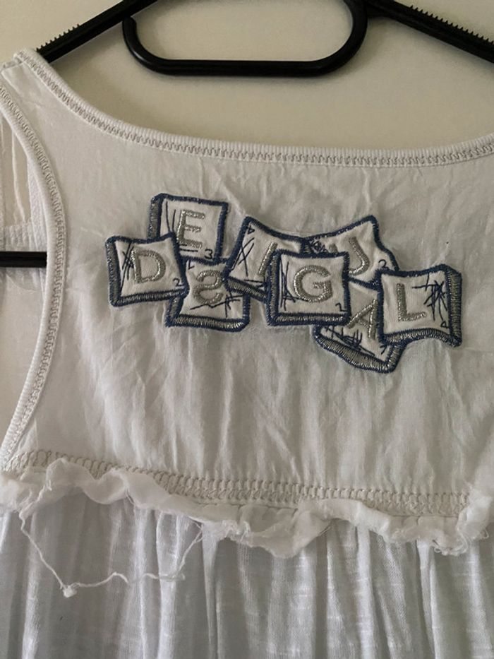 Robe Desigual marine / fleurie Taille 38 - photo numéro 11