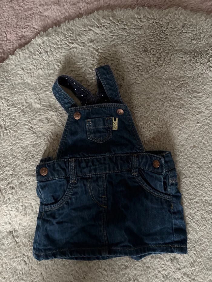 Salopette jeans 3 mois très bon état