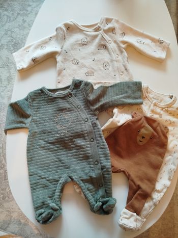 Lots pyjamas garçons bébé 