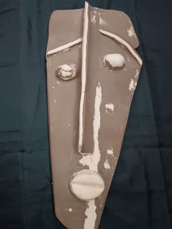 Masque design artisanal 