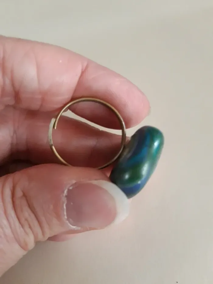 Bague fantaisie vintage ajustable - photo numéro 4