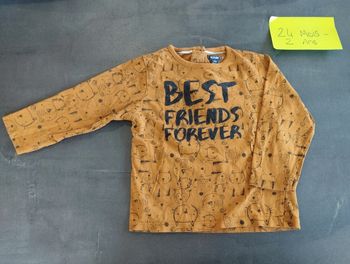 Maillot manches longues Kiabi 2 ans