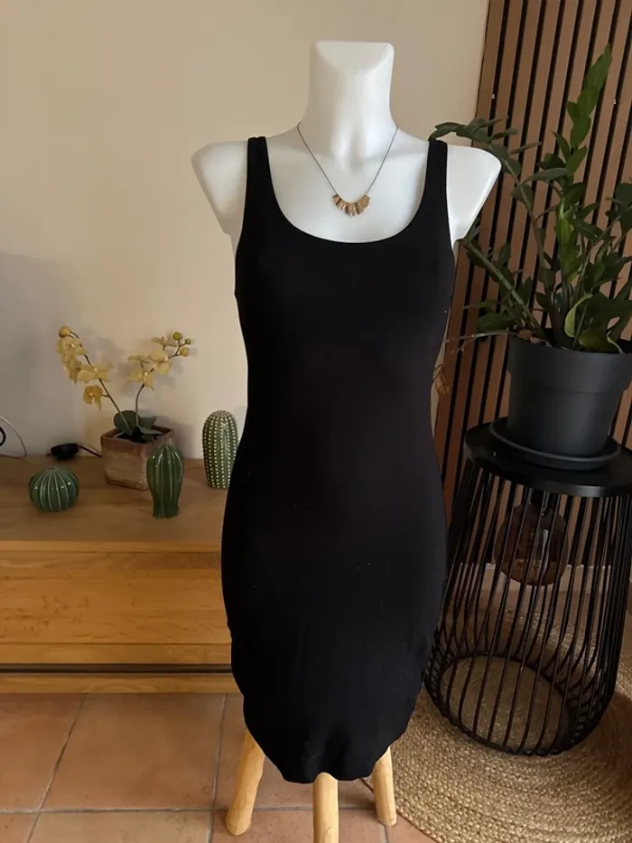 Robe noire Camaïeu