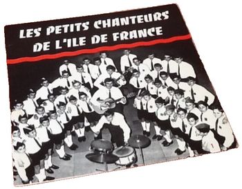Vinyle 45 tours Les petits chanteurs de l' Ile de France Dominique Disques Cantor PCIF 1
