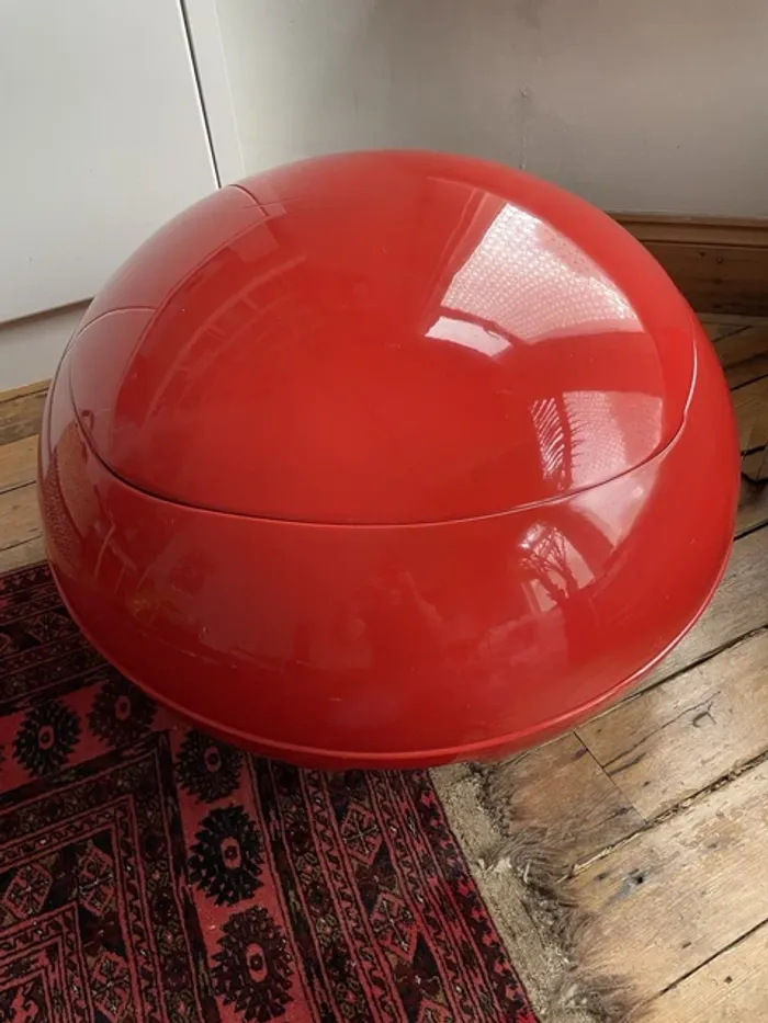 Chaise oeuf de jardin vintage originale conçue par Peter Ghyczy - photo numéro 4