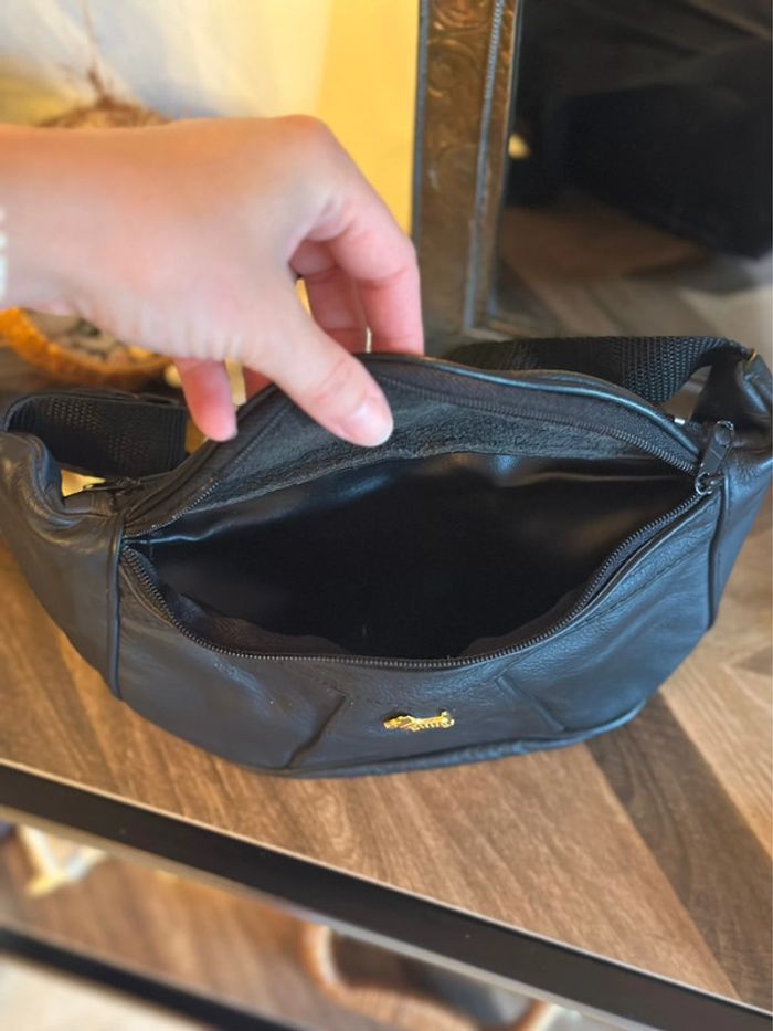 Banane vintage noire logo doré Chipie – Années 90 - photo numéro 6