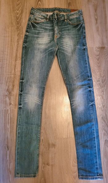 Jeans Fit waist bleu clair Asos W30/L34