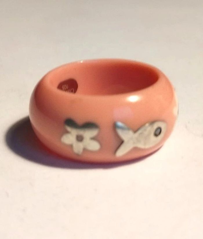 Bague Clio Blue rose et argent - photo numéro 2