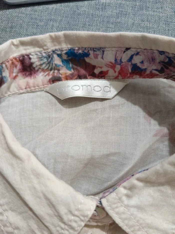 C54 chemise rose Promod 36 - photo numéro 3
