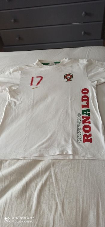 T shirt Ronaldo 12 ans