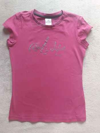T-Shirt Rose Adidas Femme