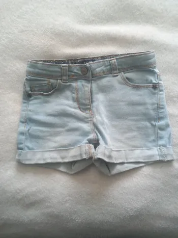Short en jean 6 ans