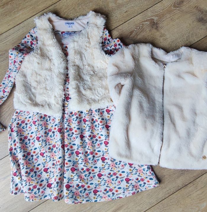 Ensemble robe Boléro gilet creeks taille 8 ans