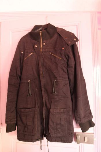 parka noire taille 42