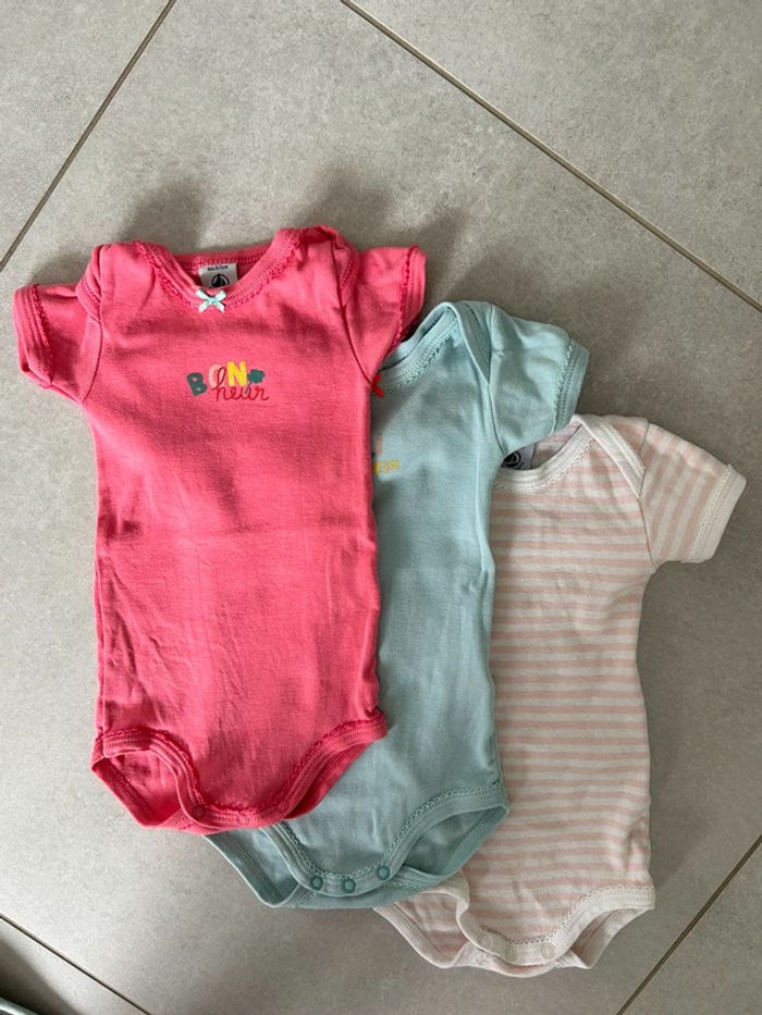 Lot 3 body Petit Bateau