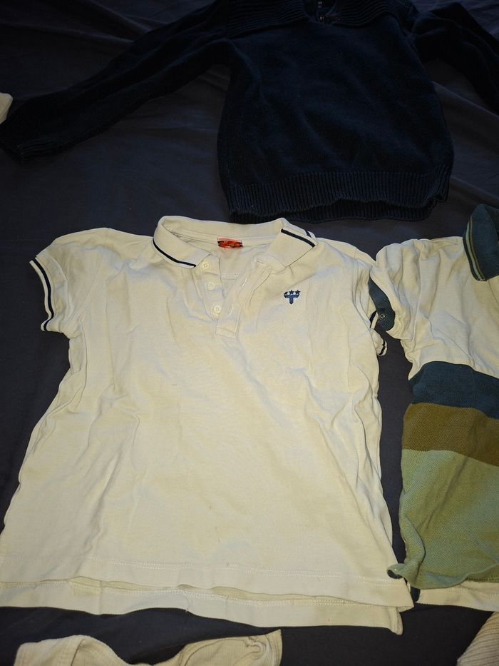 Lot 5 ans polo pull sergent major kiabi... - photo numéro 4