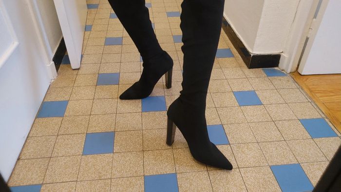 Cuissarde chaussettes très haute - photo numéro 17