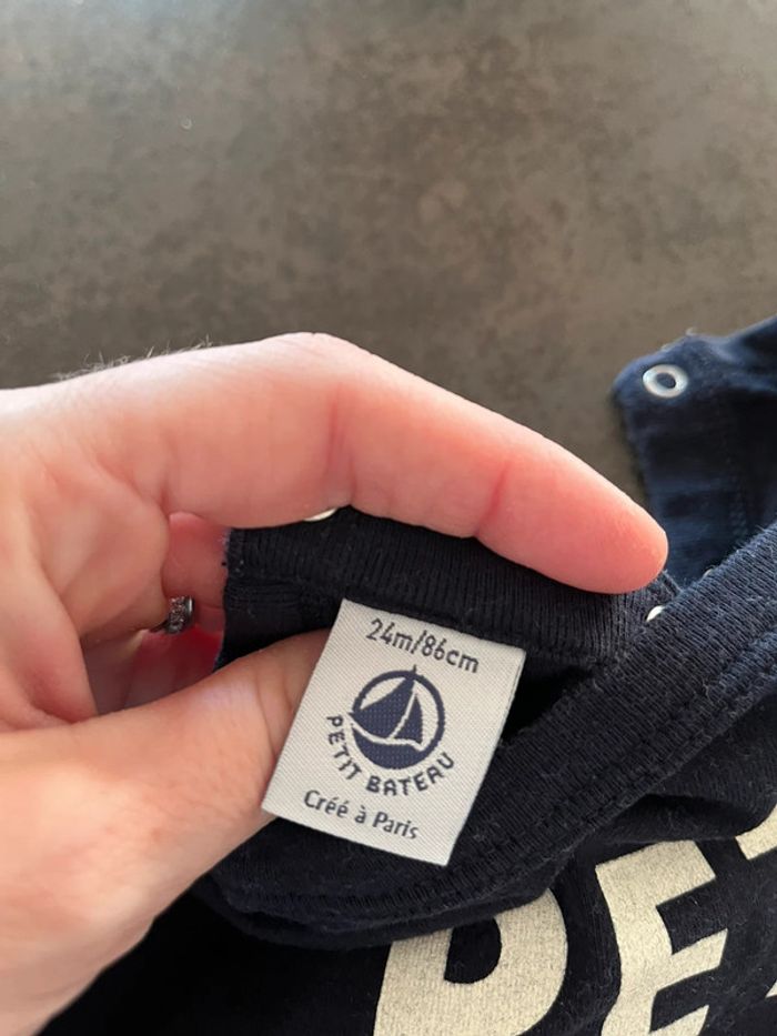 T shirt manches longues 24 mois - Petit bateau - photo numéro 2