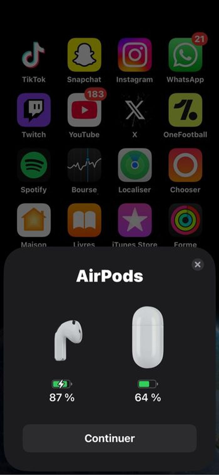 Air pods 4 avec réduction de bruit - photo numéro 9