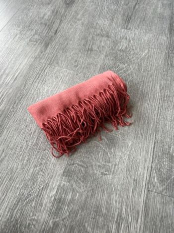Foulard fin rose