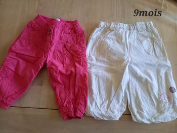 Lot pantalons été