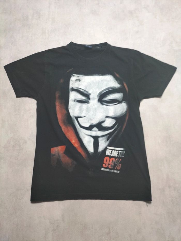 T-shirt Anonymous We Are the 99% Taille XS - photo numéro 2