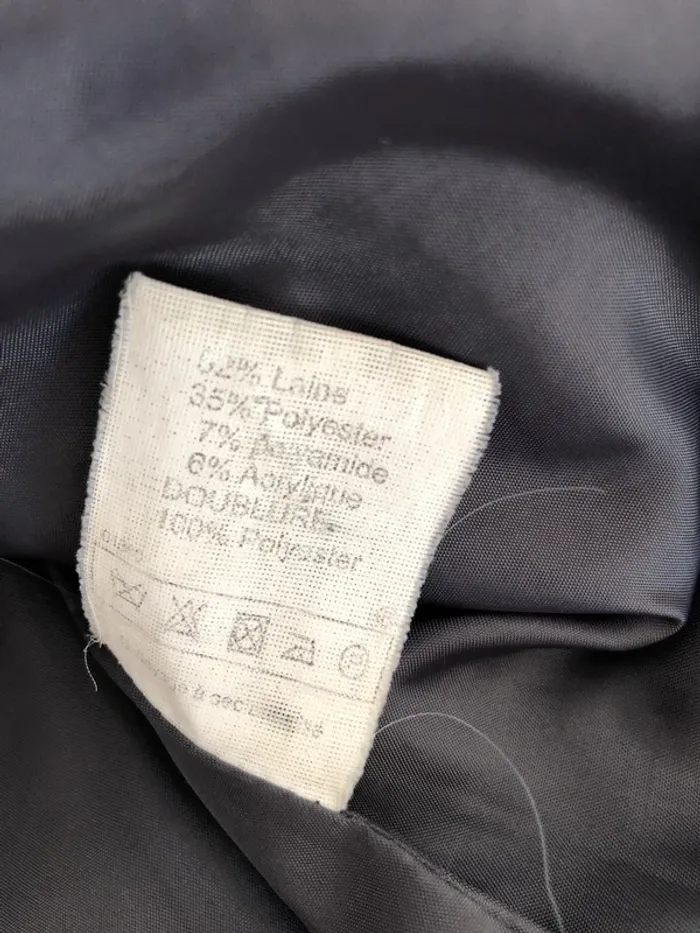 Manteau gris Taille M - photo numéro 8