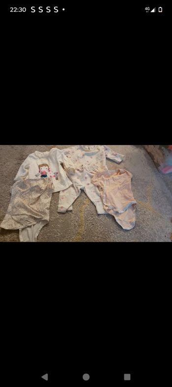 lot vêtements bébé