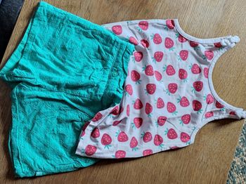 Ensemble short débardeur