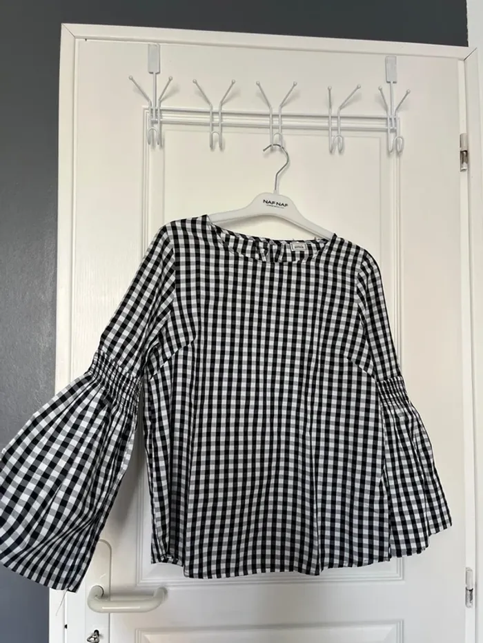 Blouse vichy - photo numéro 2