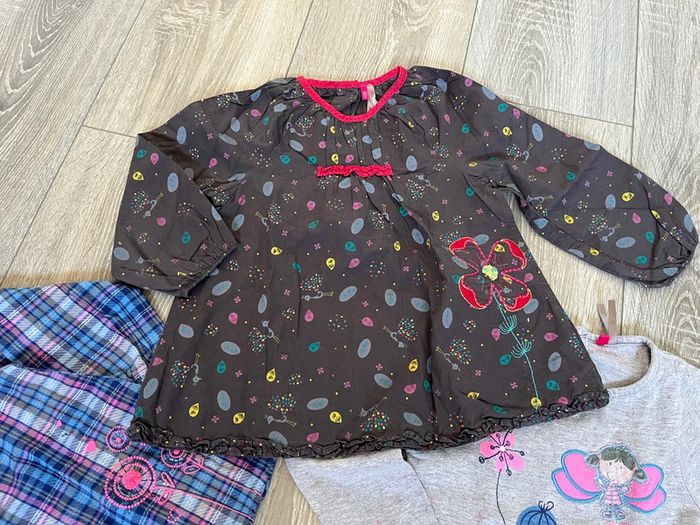 Lot 24 mois -2 ans fille blouses - photo numéro 4