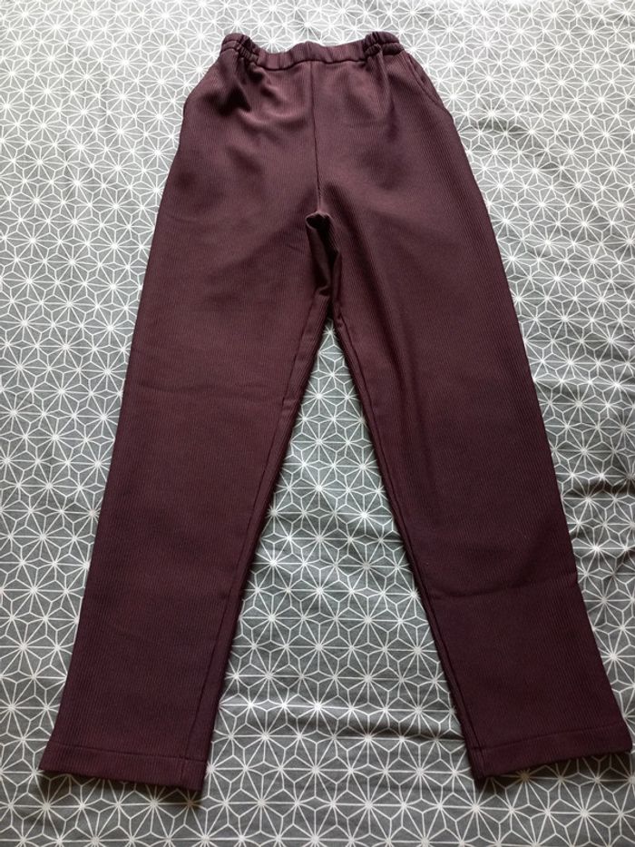 Tailleur bordeaux