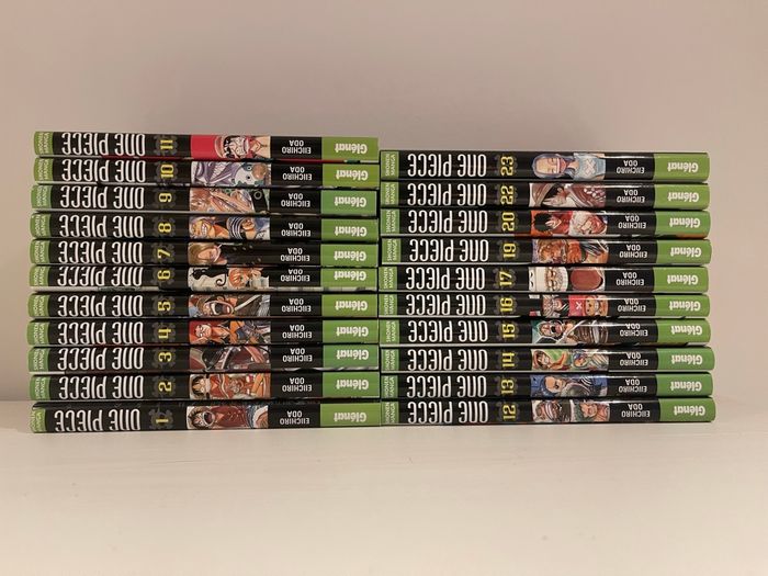Manga One Piece 1 à 23 sans 18.21