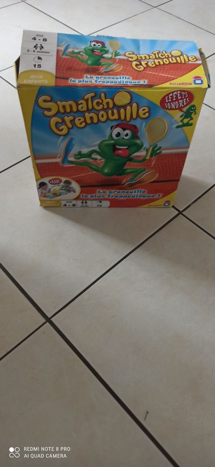 Jeu smatch grenouille