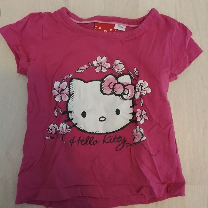 T-shirt kitty 3/4 ans