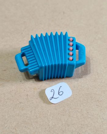 Playmobil cirque accordéon bleu